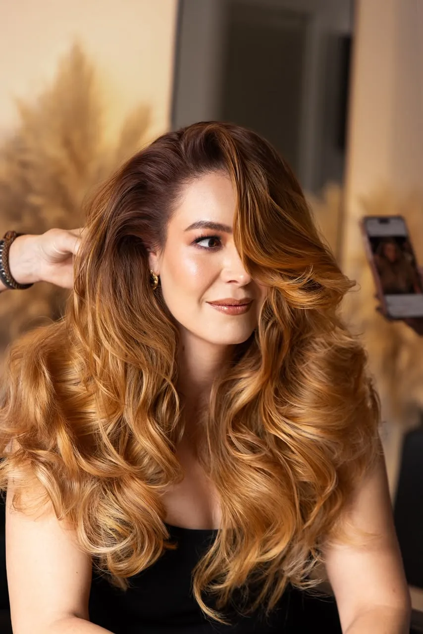 Cobre intenso con ondas grandes