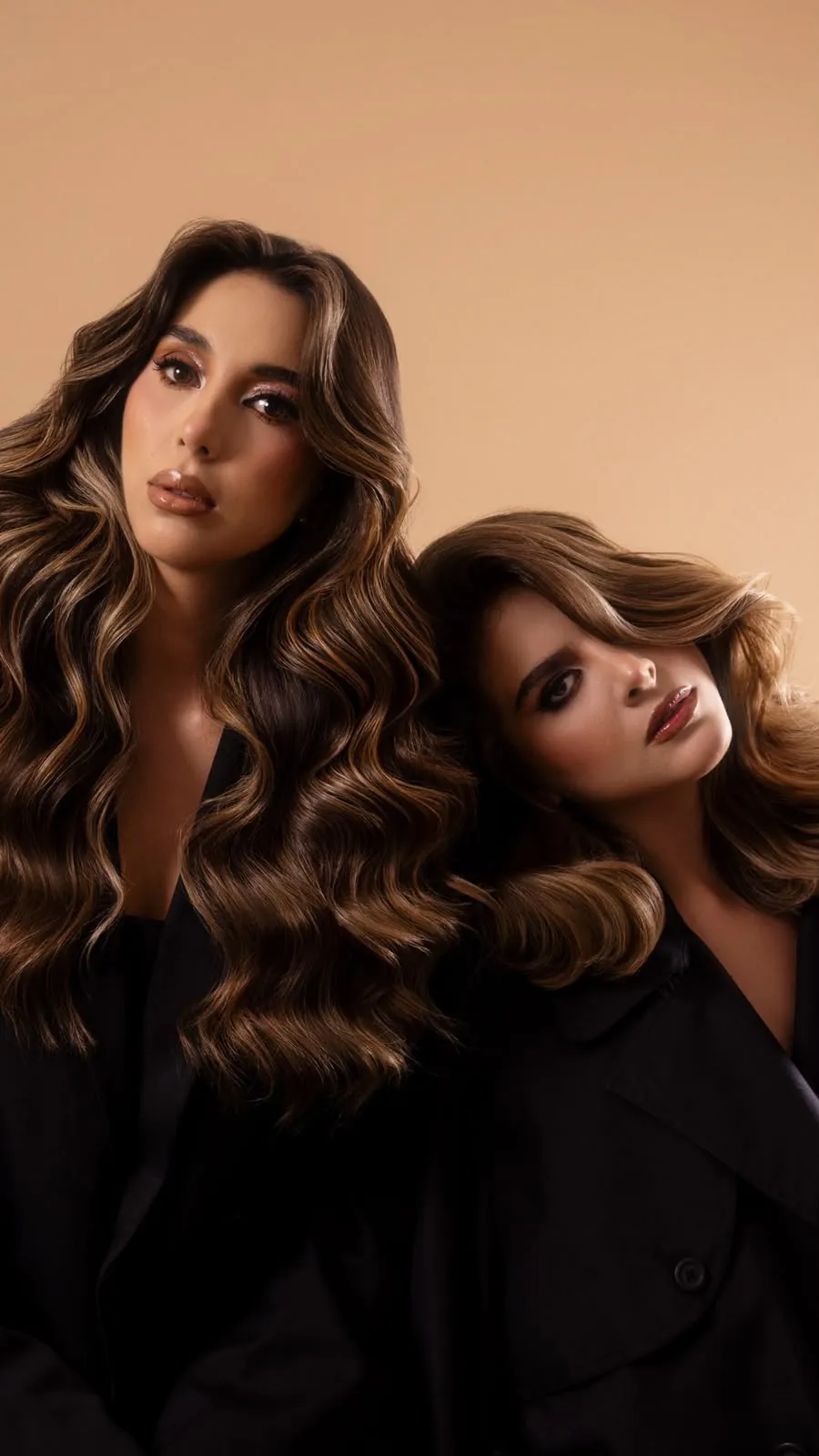 Dúo editorial con balayage